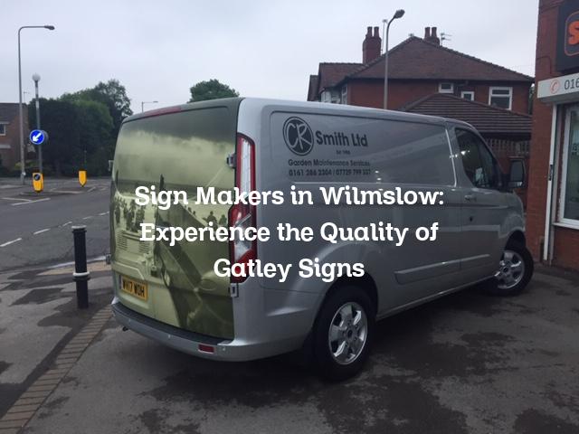 Gatsonflag Sign Sign Makers in Wilmslow: Experience the Quality of Gatley Signs